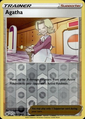 Agatha 129/198 Chilling Reign Ungraded