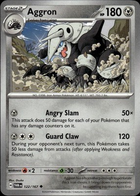 Aggron 122/167 Twilight Masquerade Ungraded