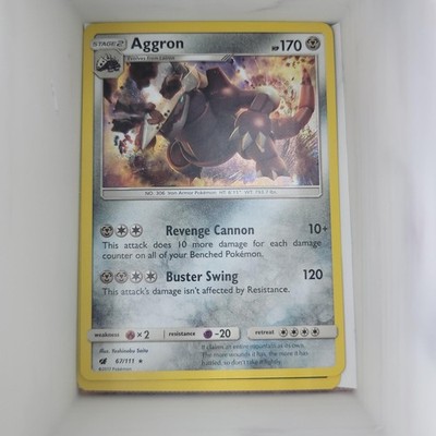 Aggron 67/111 Crimson Invasion Ungraded