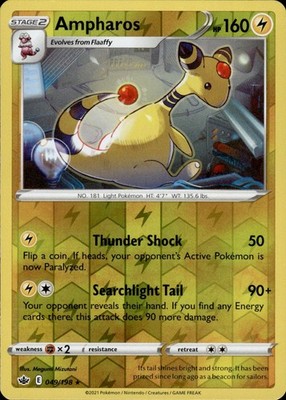 Ampharos 049/198 Chilling Reign Ungraded