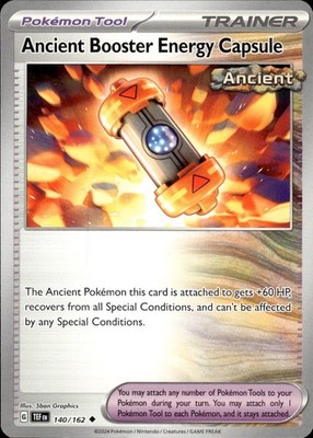 Ancient Booster Energy Capsule 140/162 Temporal Forces Ungraded