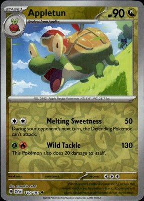 Appletun 140/191 Surging Sparks Ungraded