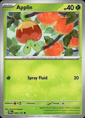 Applin 009/131 Prismatic Evolutions Ungraded