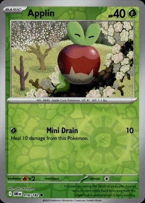Applin 016/182 Destined Rivals Ungraded