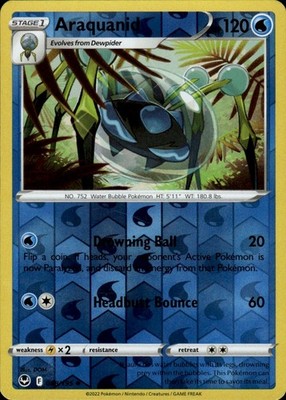 Araquanid 048/195 Silver Tempest Ungraded