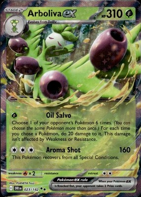 Arboliva ex 023/182 Destined Rivals Ungraded