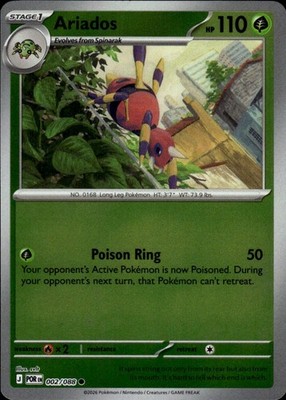 Ariados 002/088 Perfect Order Ungraded