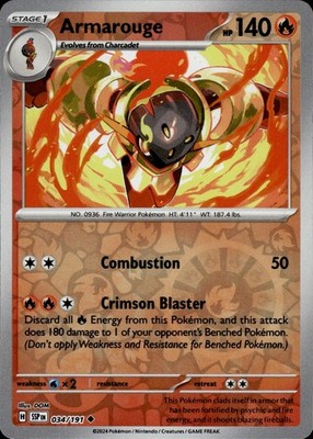 Armarouge 034/191 Surging Sparks Ungraded