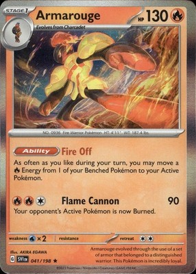 Armarouge 041/198 Scarlet & Violet Ungraded
