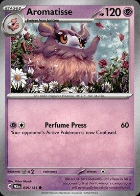 Aromatisse 039/131 Prismatic Evolutions Ungraded