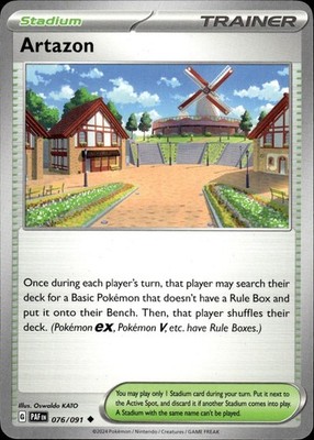 Artazon 076/091 Paldean Fates Ungraded
