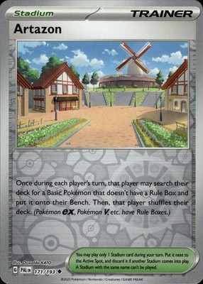 Artazon 171/193 Paldea Evolved Ungraded