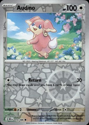 Audino 074/086 Black Bolt Ungraded