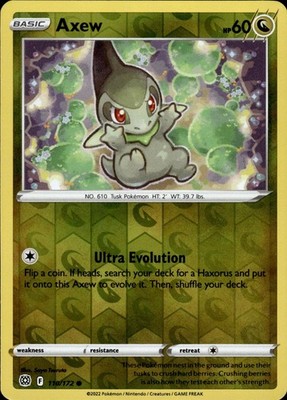 Axew 110/172 Brilliant Stars Ungraded