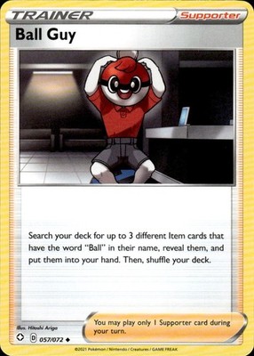 Ball Guy 057/072 Shining Fates Ungraded