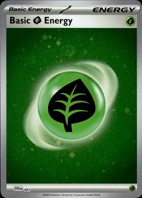 Basic Grass Energy 001 Scarlet & Violet Energies Ungraded