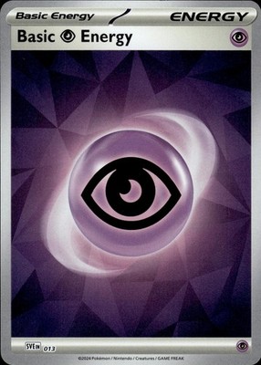 Basic Psychic Energy 013 Scarlet & Violet Energies Ungraded