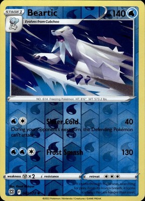 Beartic 043/172 Brilliant Stars Ungraded