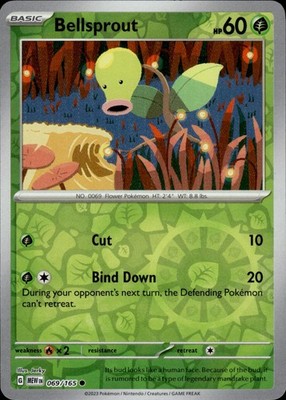 Bellsprout 069/165 151 Ungraded