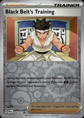 Black Belt's Training - 096/131 096/131 SV: Prismatic Evolutions Ungraded