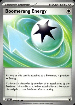 Boomerang Energy 166/167 Twilight Masquerade Ungraded
