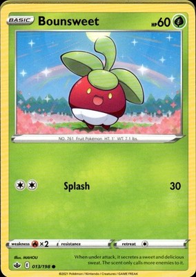 Bounsweet 013/198 Chilling Reign Ungraded