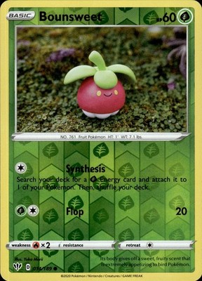 Bounsweet 014/189 Darkness Ablaze Ungraded