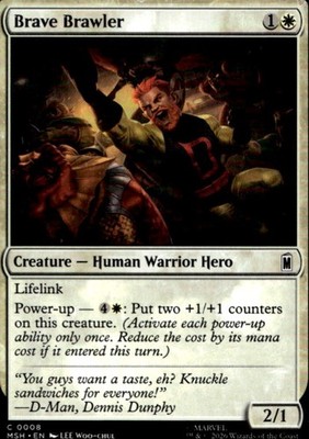 Brave Brawler 8 Marvel Super Heroes Ungraded