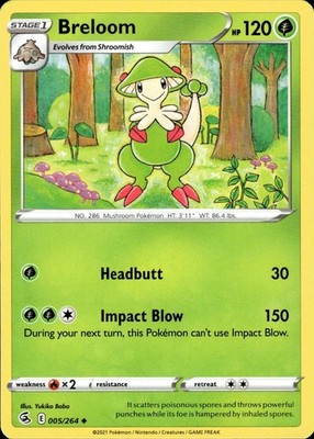 Breloom 005/264 Fusion Strike Ungraded