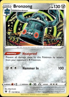 Bronzong 112/189 Astral Radiance Ungraded