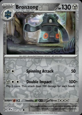 Bronzong 127/191 Surging Sparks Ungraded