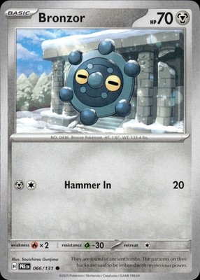 Bronzor 066/131 Prismatic Evolutions Ungraded