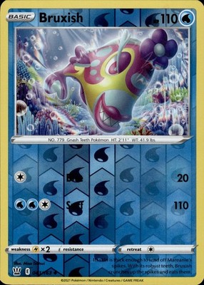 Bruxish 043/163 Battle Styles Ungraded