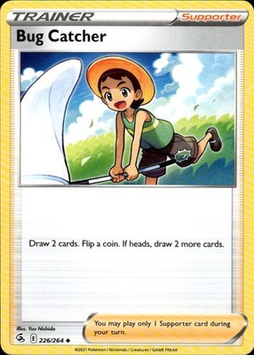Bug Catcher 226/264 Fusion Strike Ungraded