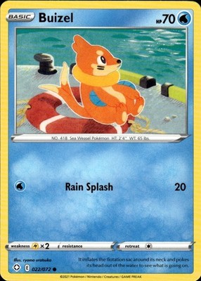 Buizel 022/072 Shining Fates Ungraded