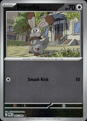 Bunnelby 064/088 Perfect Order Ungraded