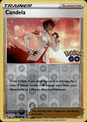 Candela 065/078 Pokemon GO Ungraded