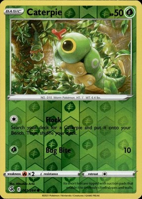 Caterpie 001/264 Fusion Strike Ungraded