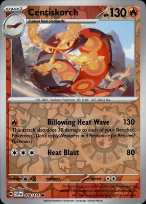 Centiskorch 028/191 Surging Sparks Ungraded