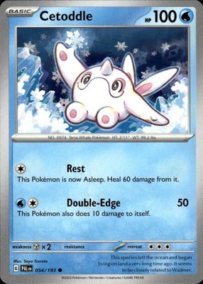 Cetoddle 054/193 Paldea Evolved Ungraded