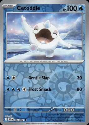 Cetoddle 064/182 Destined Rivals Ungraded