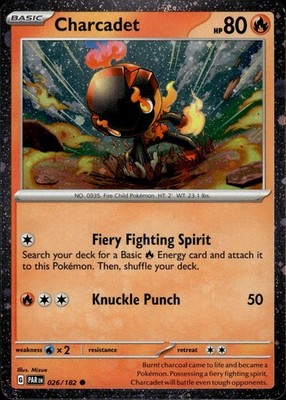 Charcadet 026/182 Miscellaneous Cards & Products Ungraded
