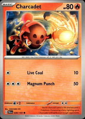 Charcadet 039/193 Paldea Evolved Ungraded