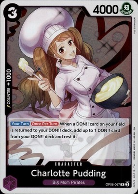 Charlotte Pudding (Reprint) OP08-067 Premium Booster -The Best- Vol. 2 Ungraded