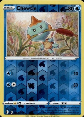 Chewtle 026/072 Shining Fates Ungraded