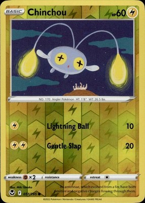 Chinchou 051/195 Silver Tempest Ungraded
