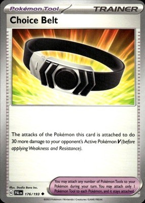 Choice Belt 176/193 Paldea Evolved Ungraded