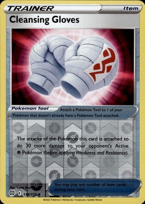 Cleansing Gloves 136/172 Brilliant Stars Ungraded