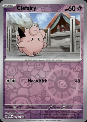 Clefairy 078/167 Twilight Masquerade Ungraded