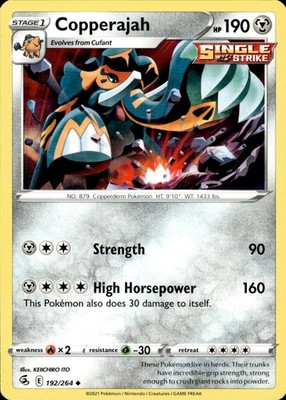 Copperajah 192/264 Fusion Strike Ungraded